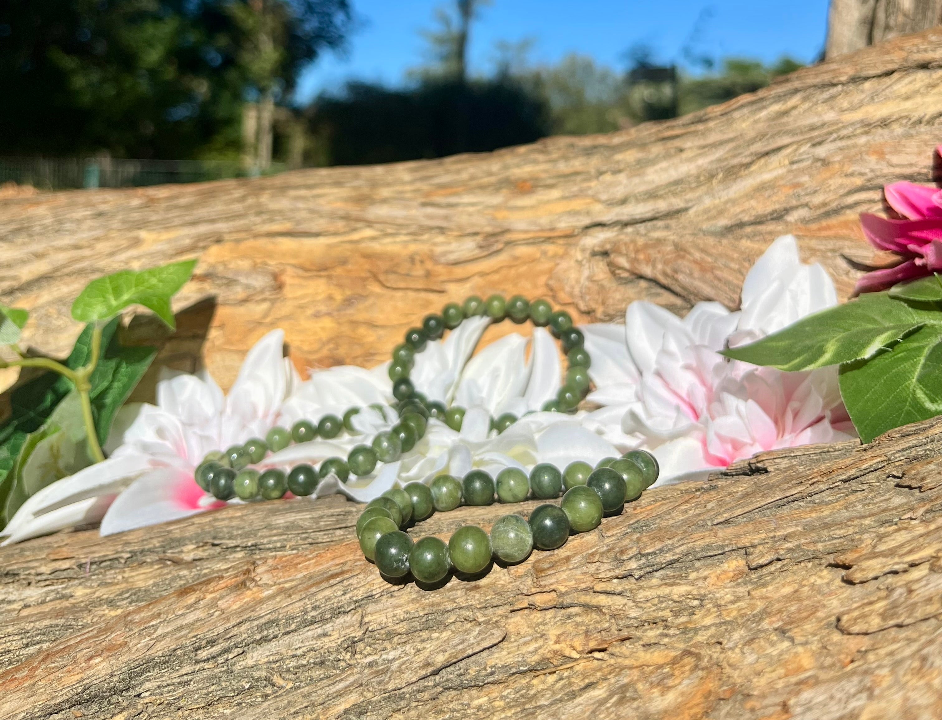 JADE NEPHRITE 8mm