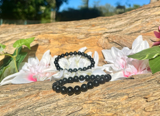 OBSIDIENNE ŒIL CÉLESTE 8mm